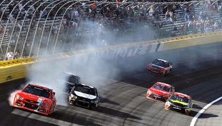 Next Story Image: Drivers not pleased about track conditions after oil cleanup